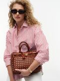 Maro The American Icon Geanta Tote Din Piele Impletita  Femei