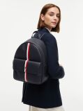 Blue Essential Corporate Global Stripe Dome Backpack  Women