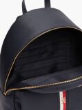 Blue Essential Corporate Global Stripe Dome Backpack  Women