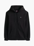 Negru Hanorac Regular Cu Fermoar  Barbati
