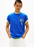 Blue Signature Back Logo Jersey T-Shirt  Men