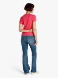 Roz Tricou Slim Essential  Femei