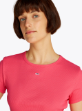 Roz Tricou Slim Essential  Femei