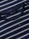 Multi Tricou Slim Cu Maneca Lunga Si Guler Riplat  Femei