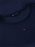 Blue Tricou Slim Cu Maneca Lunga Si Guler Riplat  Femei