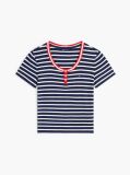 Multi Tricou Henley Slim Fit  Femei