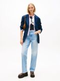 Denim Blugi Inalti Cu Croiala Straight Si Slim  Femei