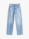 Denim Blugi Inalti Cu Croiala Straight Si Slim  Femei