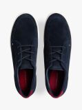 Blue Pantofi Hibrizi Usori Din Piele Suede Cu Talpa Cupsole  Barbati