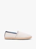 Alb Espadrile Din In Chambray  Barbati