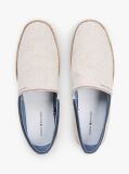 Alb Espadrile Din In Chambray  Barbati