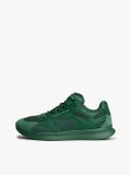 Green Lightweight Mixed Texture Trainers  Men