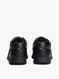 Negru Adidasi Runner Din Piele Cu Mono grama TH  Barbati