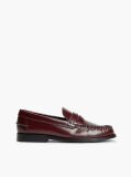 Red Patent Leather Cushioned Loafers  Women