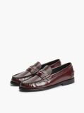 Red Patent Leather Cushioned Loafers  Women