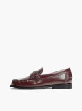 Red Patent Leather Cushioned Loafers  Women