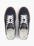 Blue Adidasi Din Piele Cu Monograma TH  Femei