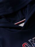 Blue Hanorac Tricotat Cu Logo  Baieti