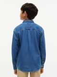 Denim Regular Fit Faded Logo Denim Shirt  Boys