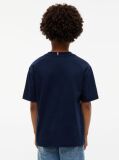 Blue Peanuts® Flag Graphic Jersey T-Shirt  Kids Unisex
