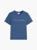 Blue Tricou Slim Fit Cu Logo  Barbati