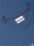 Blue Tricou Slim Fit Cu Logo  Barbati