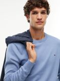 Blue Cotton Cashmere Crew Neck Jumper  Men