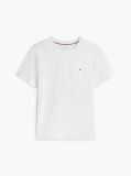 Alb Tricou Din Tricotaj Interlock  Barbati
