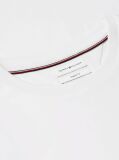 Alb Tricou Din Tricotaj Interlock  Barbati