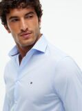 Blue Flex Slim Fit Poplin Shirt  Men