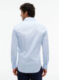 Blue Flex Slim Fit Poplin Shirt  Men