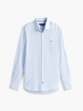 Blue Flex Slim Fit Poplin Shirt  Men
