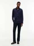 Blue Camasa Performance Cu Croiala Slim  Barbati