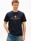 Blue Performance Logo Embroidery T-Shirt  Men