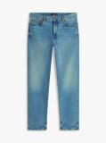 Blue Blugi Decolorati Denton Cu Croiala Dreapta Si Picior Straight  Barbati