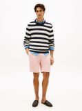 Pink Denton Twill Slim 9.5" Inseam Shorts  Men