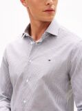 Negru Camasa Cu Croiala Slim Din Poplin Cu Carouri Gingham  Barbati