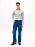 Negru Camasa Cu Croiala Slim Din Poplin Cu Carouri Gingham  Barbati