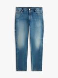 Blue Blugi Denton Cu Croiala Dreapta Si Picior Straight Decolorat  Barbati