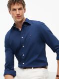 Blue Camasa Button-Down Dobby Cu Croiala Regular  Barbati
