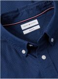 Blue Camasa Button-Down Dobby Cu Croiala Regular  Barbati