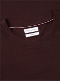 Maro T-Shirt Cu Imprimeu Pe Spate Si Guler Crew  Barbati