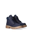 Blue Cizme Cu Detalii Pana La Glezna  Copii unisex
