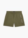Verde Pantaloni Scurti De Plaja Cu Lungime Medie Cu Logo Original  Barbati