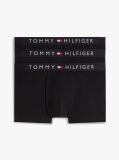 Negru 3-Pack TH Original Trunks Cu Logo Pe Talie  Barbati