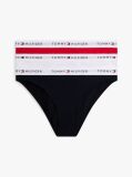 Multi Set De 3 Slipuri Esentiale Cu Logo Repetat Pe Talie  Femei