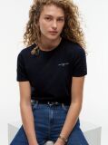 Blue Tricou Signature Cu Logo 1985 Collection   Femei