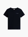 Blue Tricou Signature Cu Logo 1985 Collection   Femei