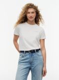 White 1985 Collection Signature Logo T-Shirt  Women