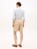 Bej Pantaloni Scurti Chino Spalati Cu Croiala Regular  Femei